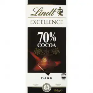 LINDT - EXCELLENCE 70% COCOA 100GR