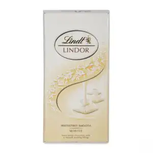 LINDT - LINDOR WHITE 100GR