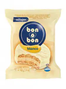 ALFAJOR BON O BON BLANCO 40GR