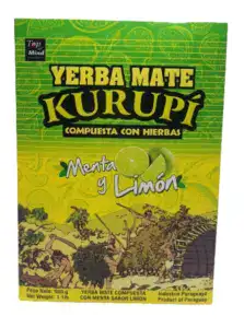 YERBA MATE KURUPI MENTA Y LIMON 500GR