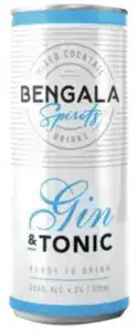 BENGALA - GIN & TONIC LATA 269ML