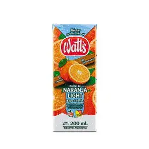 WATTS - NARANJA LIGHT 200ML