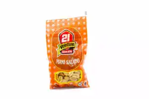 VEINTIUNO MANI SALADO 100GR