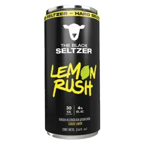 THE BLACK SELTZER - LEMON RUSH LATA 269ML