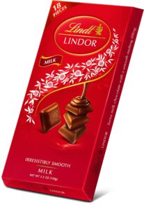 LINDT - LINDOR BARRA IRRES. SMOOTH 100GR.