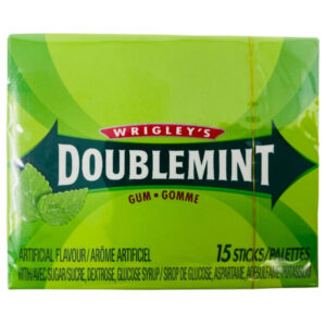 WRIGLEYS DOUBLEMINT 15 STICKS GUM